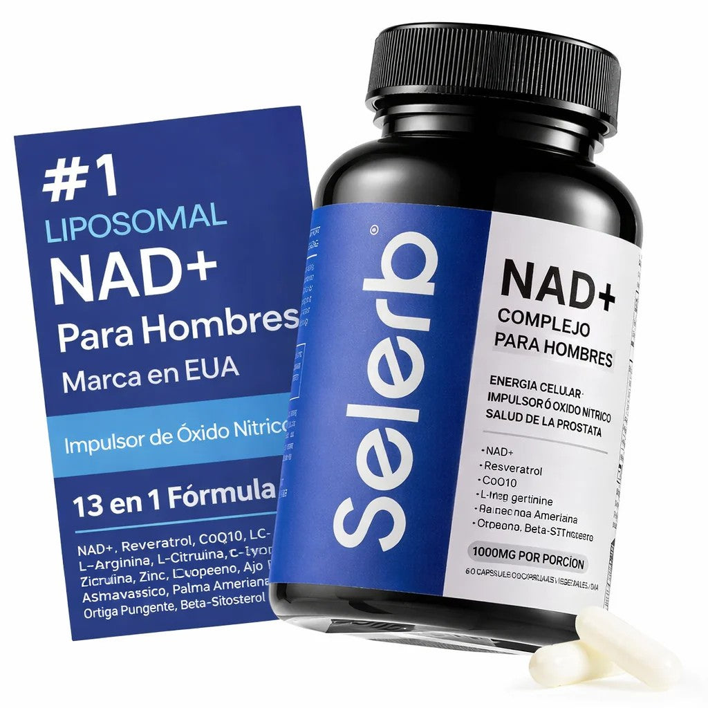 Selerb NAD+ El Energizador Celular Para Hombres