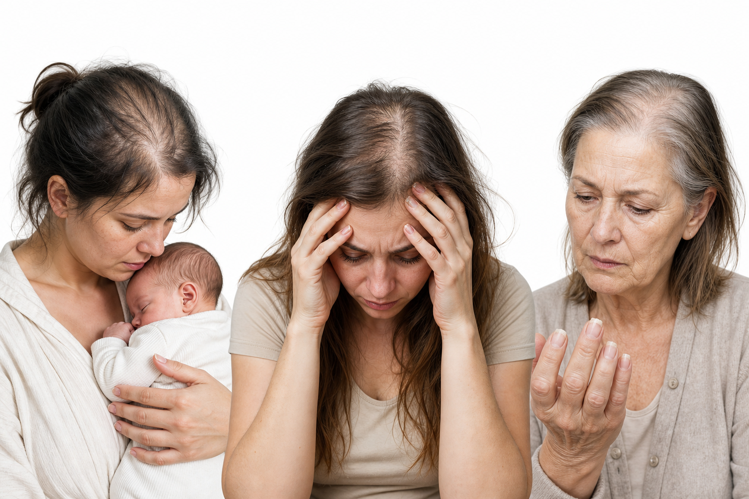 Mujeres diversas de diferentes edades