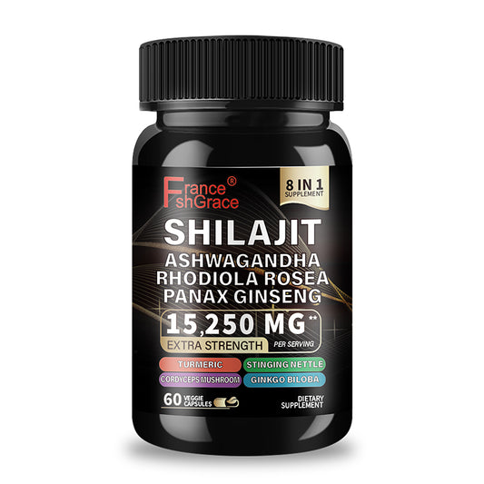 Recupera tu máxima energía con Shilajit 8-en-1 de las Himalayas